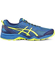 Asics GEL-Fuji Trabuco 5 - scarpe trail running - uomo, Blue/Yellow