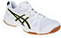 Asics GEL Upcourt GS - scarpe da ginnastica pallavolo - bambino, White/Black/Silver