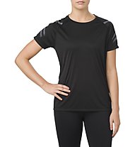 Asics Icon SS Top W - T-shirt running - donna, Black