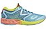 Asics Noosa FF W - scarpe running - donna, Light Blue/Orange