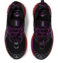 Asics Trabuco Max - scarpe trail running - donna, Black/Violet/Orange