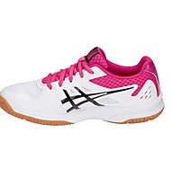 Asics Upcourt 3 W - scarpe da pallavolo - donna, White/Pink