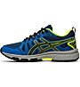 Asics Venture 7 GS - scarpe trail running - bambino, Blue/Yellow