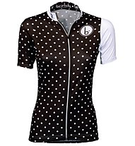 Biciclista B-Dots - maglia bici - donna, Brown/White