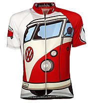Biciclista Maglia bici Bully Is Da Van, White/Red