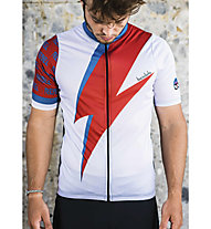 Biciclista Rebel - maglia bici - uomo, White/Red/Blue