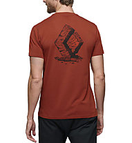 Black Diamond M Boulder SS - T-Shirt - Herren, Brown