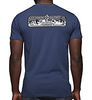 Black Diamond Heritage Equipment Alpinists - T-shirt - Herren, Blue