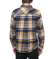 Black Diamond M Project Flannel - camicia a maniche lunghe - uomo, Blue/Yellow