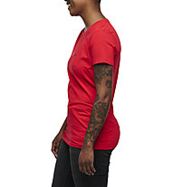 Black Diamond W Heritage Wordmark SS - T-Shirt - Damen, Red