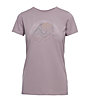 Black Diamond W Summit Scribble - T-Shirt - Damen, Violet