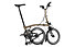 Brompton P Line Urban Bronze Sky - bicicletta pieghevole, Brown