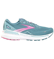 Brooks Adrenaline GTS 23 - scarpe running stabili - donna, Blue/Pink