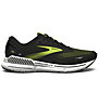 Brooks Adrenaline GTS 23 - scarpe running stabili - uomo, Black/Light Green/White