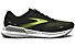 Brooks Adrenaline GTS 23 - scarpe running stabili - uomo, Black/Light Green/White