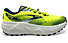 Brooks Caldera 6 - scarpe trail running - uomo, Yellow/Blue