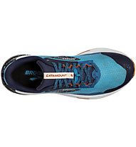 Brooks Catamount 2 - scarpe trail running - uomo, Light Blue/Dark Blue/White
