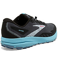 Brooks Divide 4 W - scarpe trail running - donna, Black/Blue