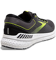Brooks Transcend 7 - scarpe running stabili - uomo, Black/Yellow