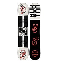 Burton Name Dropper - Snowboard - Herren, Black/White/Red