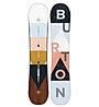 Burton Yeasayer Flying V - Snowboard All Mountain - Damen, Rose/Light Blue/Brown