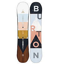 Burton Yeasayer Flyng V - tavola da snowboard - donna, Rose/Light Blue/Brown