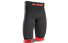 BV Sport Quadshort CSX - pantaloni running a compressione - uomo, Black/Red
