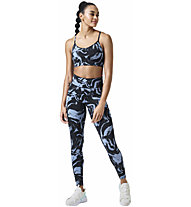 Casall Essential Printed W - Trainingsleggings - Damen, Black/Blue