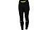Castelli Chic - pantaloni lunghi bici - donna, Black/Yellow