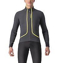 Castelli Flight Air - giacca ciclismo - uomo, Grey/Yellow