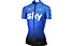 Castelli Team Sky 2019 Fan 19 - maglia bici - donna, Blue