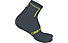 Castelli Calze bici Velocissimo 6 Sock, Turbulance/Yellow Fluo