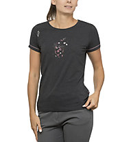 Chillaz Saile Chalkbag Flower - T-Shirt - Damen, Black