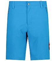CMP Bermuda - pantaloni corti trekking - uomo, Light Blue/Red