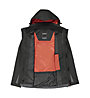 CMP Jacket Zip Hood - giacca trekking - uomo, Black/Red