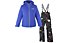 Colmar Sapporo Kid Set - Komplet Ski - KInder, Blue/Black Print