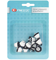 Cor Sport tacchetti per scarpe da calcio, Black/White