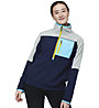 Cotopaxi Abrazo Fleece Half-Zip W - felpa in pile - donna, Dark Blue/Grey