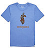 Cotopaxi Altitude Llama Organic - T-Shirt - donna, Azure