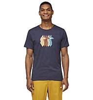 Cotopaxi Llama Sequence M - T-shirt - uomo, Blue