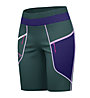 Crazy Ionic - pantaloni corti - donna, Green/Violet