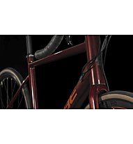 Cube Attain SLX - bici da corsa, Dark Red