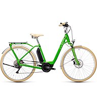 Cube Ella Ride Hybrid 500 (2021) - citybike elettrica - donna, Green