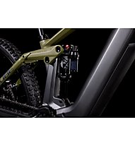 Cube Stereo Hybrid 160 HPC TM 27.5  - E-Mountainbike, Grey/Green