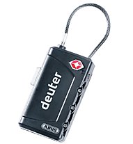 Deuter TSA Cable Lock - Schloss für Gepäcksicherung, Black