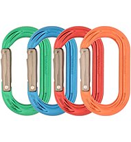 DMM PerfectO Straight Gate 4 Pack - Oval-Karabiner-Set, Multicolor