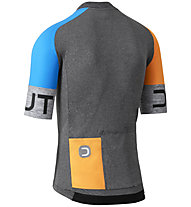Dotout Spin - maglia bici - uomo, Dark Grey/Orange/Blue