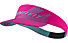 Dynafit Alpine Graphic - fascia con visiera trail running, Pink/Light Blue