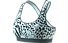 Dynafit Alpine Graphic W - reggiseno sportivo alto sostegno - donna, Light Blue/Dark Blue