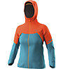 Dynafit Alpine GTX W Jkt - giacca trailrunning - donna , Light Blue/Orange